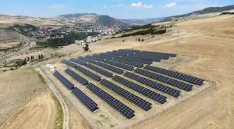 Çorum'un Bayat Belediyesi Güneş Enerjisi Santrali Kurarak Kendi Enerjisini Üretiyor