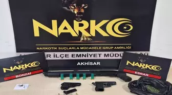 Manisa'da Uyuşturucu Operasyonu: 4 Şüpheli Yakalandı