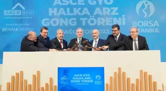 ASCE GYO Borsa İstanbul'da İşlem Görmeye Başladı