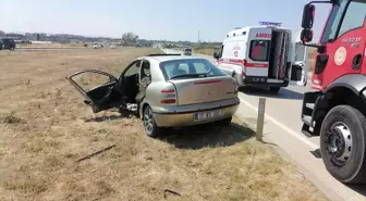 Çanakkale'de trafik kazası: 2 kişi yaralandı