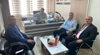 Hak-Sen Konfederasyonu Genel Başkanı Ayhan Çivi İhlas Haber Ajansı Erzurum Bölge Müdürlüğünü Ziyaret Etti