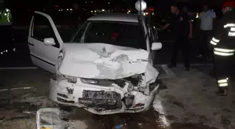 Konya'da Otomobil Çarpışması: 4 Kişi Yaralandı