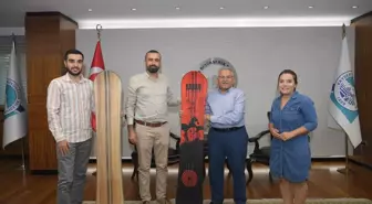 AGÜ Yerli Boardları Erciyes Kış Sporları ve Turizm Merkezi'nde Kullanılacak