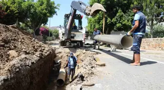 Bodrum'da Ana İçme Suyu Hattında Arıza Meydana Geldi