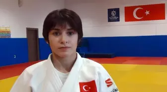 Milli judocu Tuğçe Beder, Paris 2024 Olimpiyatları için çalışıyor