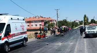 Eskişehir'de Motosiklet Kazası: 2 Kişi Yaralandı