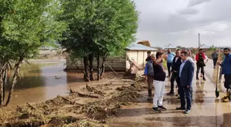 Van'ın Özalp ilçesinde sel felaketi