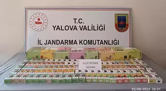 Yalova'da Elektronik Sigara Kaçakçılığı Operasyonu