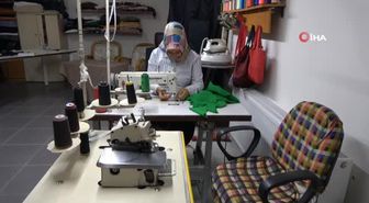 Çocuklarına çeyiz için başladı, 10 yıldır terzilik yapıyor