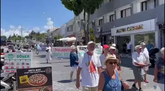 Gücücek Koyu Sakinleri Plaj İhalesinin İptali İçin Eylem Yaptı.