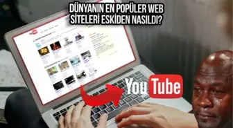 Dünyanın en popüler web siteleri 2010 yılında nasıl görünüyordu?