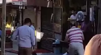 Fatih'te Zabıta ve Esnaf Yabancı Uyrukluyu Dövdü