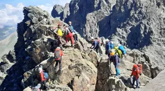 Kayserili Dağcılar Kaçkar ve Verçenik Dağı'na Tırmandı