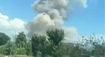 Kocaeli Derince Limanı patlama anı (VİDEO)