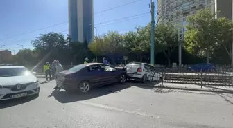 Konya'da Trafik Kazasında 2 Kişi Yaralandı