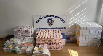 Mersin'de Sahte İlaç Üretimi Operasyonu: 2 Şüpheli Gözaltına Alındı