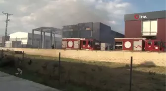Tekirdağ'daki fabrika yangını kontrol altına alındı