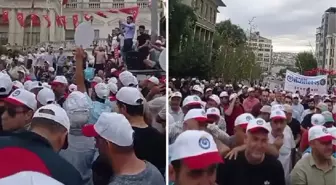 Belediyede taşeron işçilerin kadro talebi