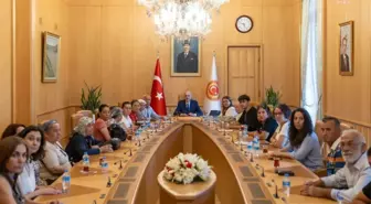 Akbelen Köylüleri TBMM Başkanı Numan Kurtulmuş ile Görüştü