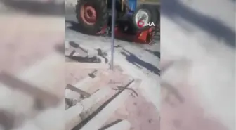 Devrilen traktörün altına kalan sürücü hayatını kaybetti