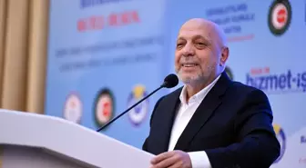 HAK-İŞ Genel Başkanı Arslan, Hizmet-İş Sendikası Genişletilmiş Başkanlar Kurulu'nda konuştu Açıklaması