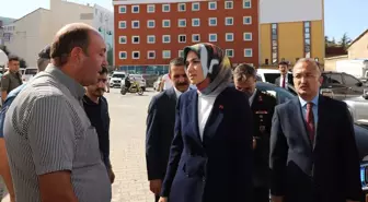 Vali Kübra Güran Yiğitbaşı, şehit Jandarma Astsubay Kıdemli Çavuş Mustafa Tatlı'nın ailesini ziyaret etti