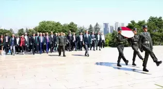 TBB, Anıtkabir'i ziyaret etti
