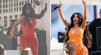 Cardi B'nin hayranına fırlattığı mikrofon 99 bin 900 dolara satıldı