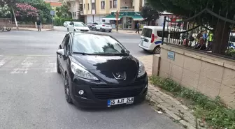 Samsun'da otomobil ile motosiklet çarpıştı: 1 yaralı