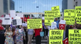 Ankara Büyükşehir Belediyesi'nde Usta Öğreticilerin Maaş ve Özlük Hakları İçin Eylem