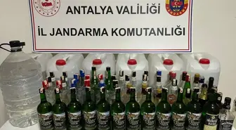 Alanya'da Kaçakçılık Operasyonu: Sahte ve Kaçak İçki Ele Geçirildi, 2 Tutuklama