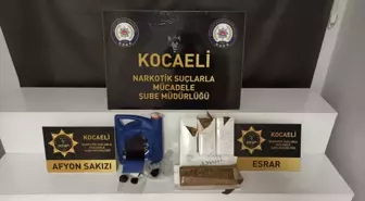 Kocaeli'de durdurulan tırda 8,5 kilogram uyuşturucu ele geçirildi, şüpheli tutuklandı