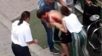 Çorlu'da apartman yöneticisi komşusuna bıçakla saldırdı