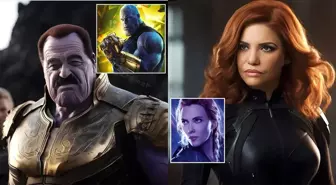 Türk Oyuncu ve Sanatçılar Marvel- Yenilmezler Filminde Avatar Haline Geldi