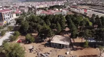 Tatvan'da 65 bin metrekare alanda millet bahçesi yapılıyor