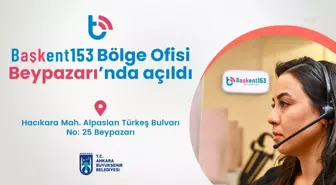 Başkent 153 Çağrı Merkezi Beypazarı'nda yeni bölge ofisi açtı