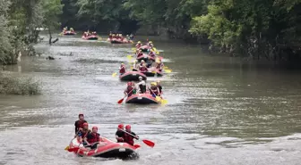 Düzce'de Rafting Tutkunlarına Adrenalin Dolu Deneyim