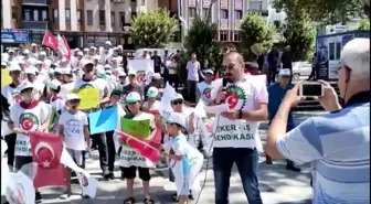 Şeker-İş Sendikası Üyeleri ATA Holding'e Karşı Eylem Yaptı