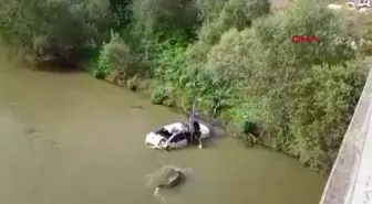 Yeşilırmak Nehri'nde otomobil kazası: 1'i çocuk 5 kişi yaralandı