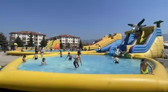 Bolu'da Çocuklar İçin Aquapark Kuruldu