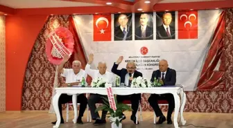 MHP Korgun Olağan Kongresinde Mehmet Kaymak ilçe başkanı seçildi