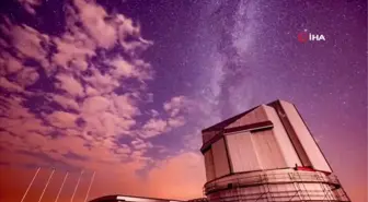 Palandöken'de meteor geçidi