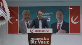 Yeniden Refah Partisi lideri Erbakan: 'İstanbul yıllardır adeta belediye başkansız yönetiliyor'