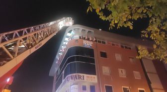 Ankara'da bir lokantanın bacasında çıkan yangın söndürüldü