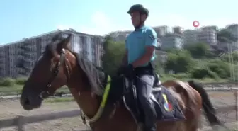 Zonguldak'ta Atlı Jandarma Timi Huzur ve Güven Sağlıyor