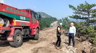 Bolu Göynük'te Orman Yangını: Havadan ve Karadan Müdahale Devam Ediyor