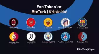 BtcTurk, Dünyaca Ünlü Futbol Kulüplerinin Fan Token'larını Listeledi