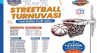 Çerkezköy Belediyesi 5. Kültür ve Sanat Festivali'nde Streetball Turnuvası düzenlenecek