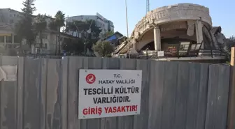 Hatay'da depremden etkilenen kültür varlıkları kurtarılıyor