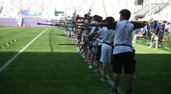 15 Yaş Altı Açık Hava Türkiye Okçuluk Şampiyonası Ordu'da Başladı